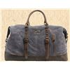 Image 1 : Canvas & Leather Duffle Bag