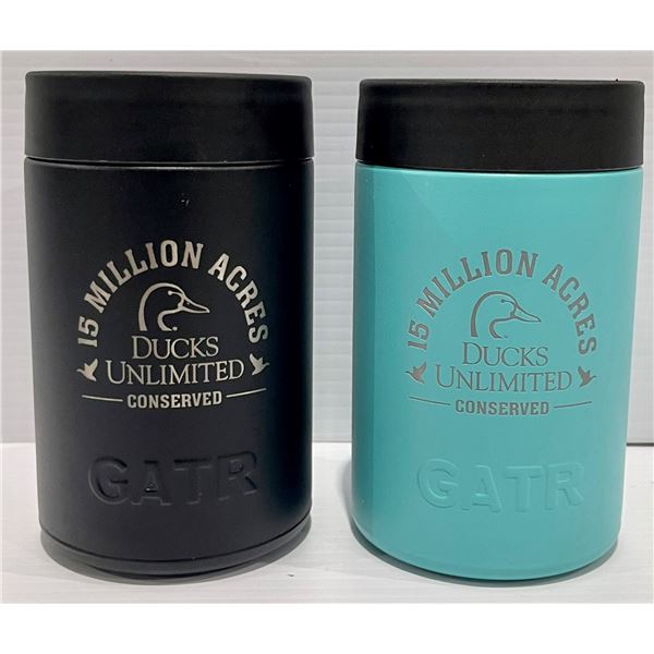 Ducks Unlimited His/Hers Engrazed Metal Koozies