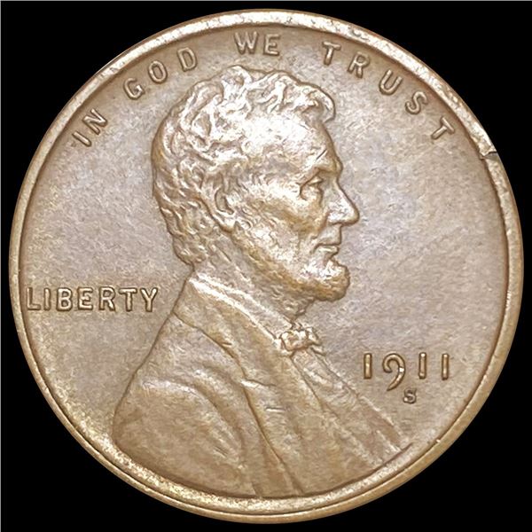 1911-S Wheat Cent UNCIRCULATED