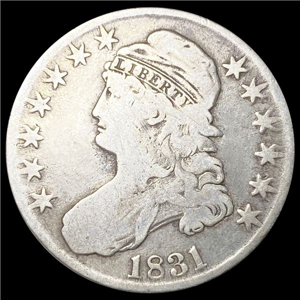 1831 Capped Bust Half Dollar NICELY CIRCULATED