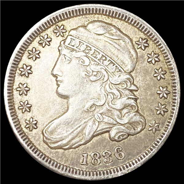 1836 Capped Bust Dime UNCIRCULATED