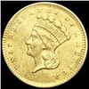 Image 1 : 1856 Rare Gold Dollar CLOSELY UNCIRCULATED