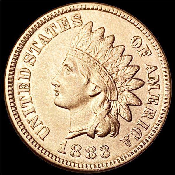 1883 RD Indian Head Cent UNCIRCULATED