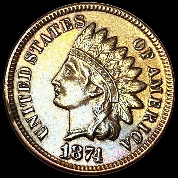 1874 Indian Head Cent UNCIRCULATED