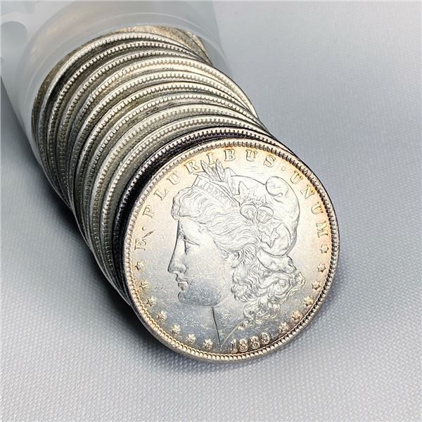 Semi-Key Dates Morgan Silver Dollar Roll (20) -