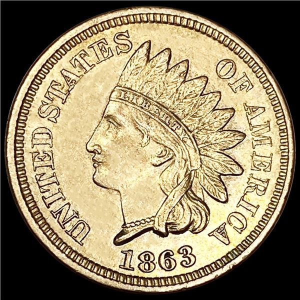 1863 Indian Head Cent UNCIRCULATED