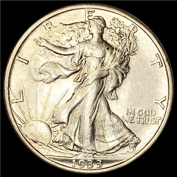 1933-S Walking Liberty Half Dollar UNCIRCULATED