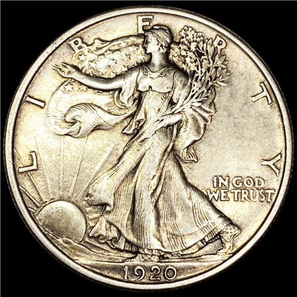 1920 Walking Liberty Half Dollar CLOSELY UNC