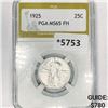 Image 1 : 1925 Standing Liberty Quarter PGA-MS65 FH