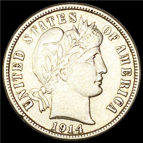 1914-S Barber Dime UNCIRCULATED