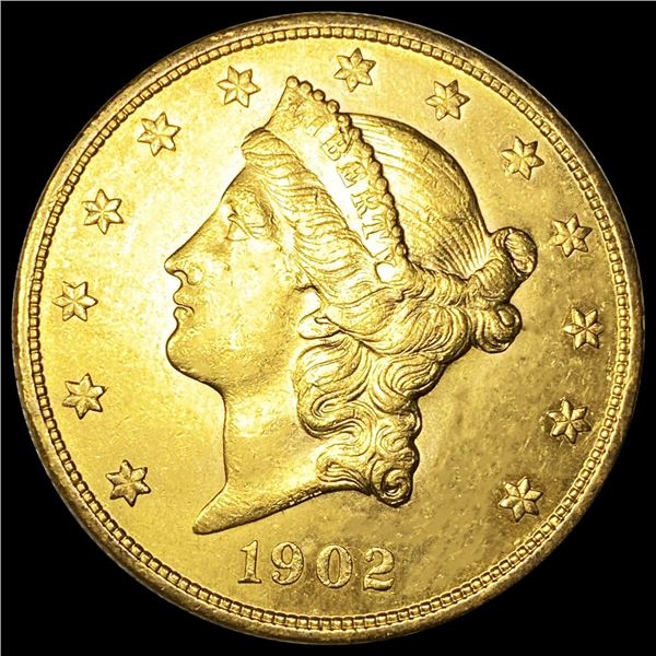1902-S $20 Gold Double Eagle UNCIRCULATED