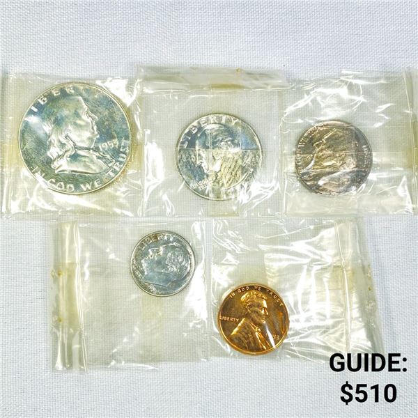 1953 Proof Set (5) Coins with original box