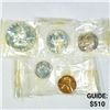 Image 1 : 1953 Proof Set (5) Coins with original box