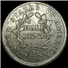 Image 2 : 1804 Draped Bust Half Cent ABOUT UNCIRCULATED