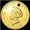 Image 1 : 1854 Rare Gold Dollar CLOSELY UNCIRCULATED