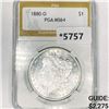 Image 1 : 1880-O Morgan Silver Dollar PGA-MS64