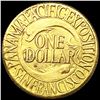 Image 2 : 1915 Pan-Pac Rare Gold Dollar CHOICE BU