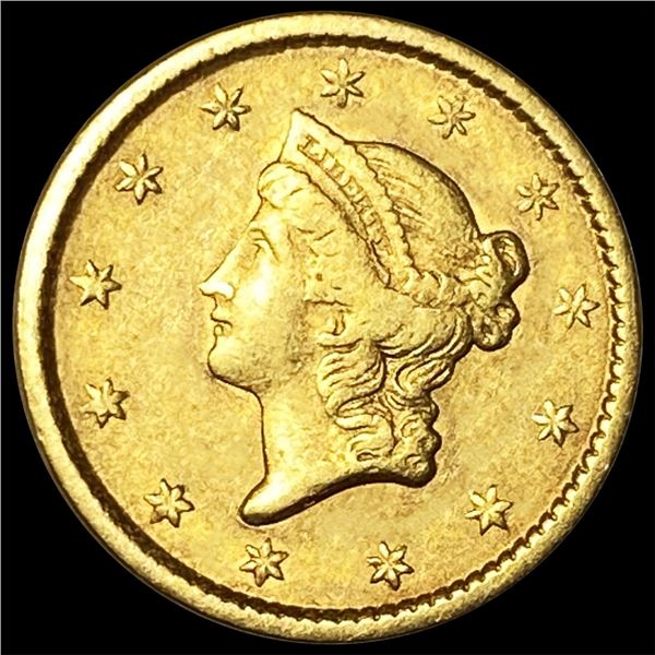 1851 Rare Gold Dollar NEARLY UNCIRCULATED