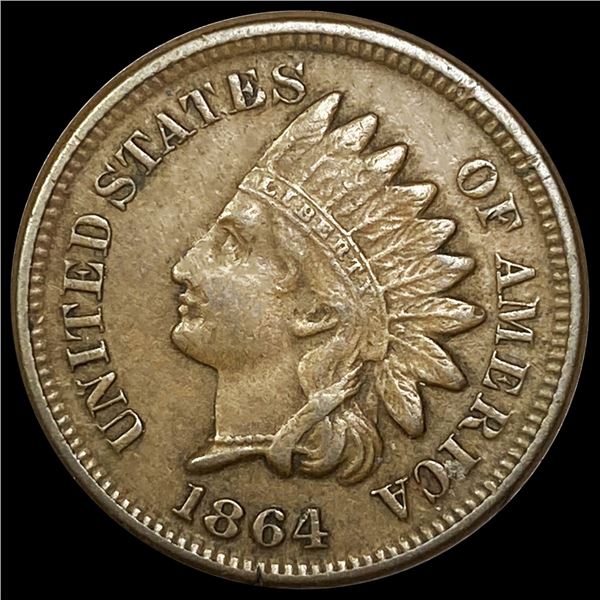 1864 Indian Head Cent NEARLY UNCIRCULATED