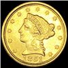 Image 1 : 1851 $2.50 Gold Quarter Eagle CLOSELY