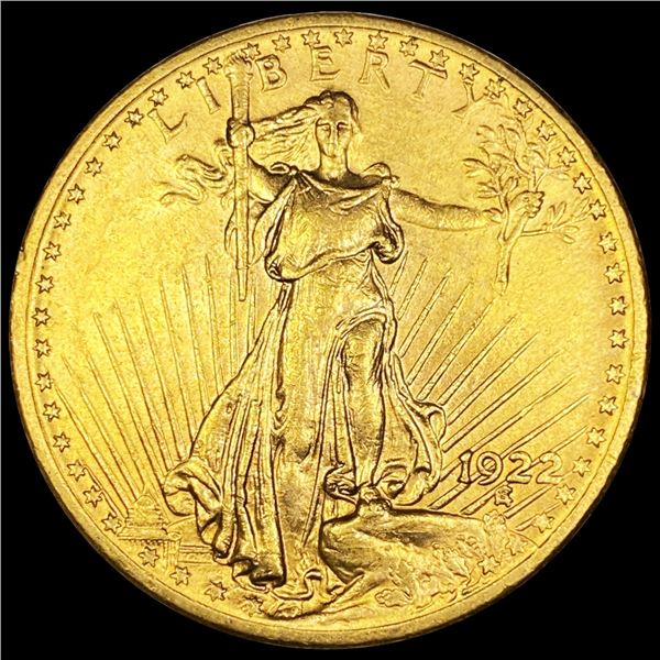 1922 $20 Gold Double Eagle UNCIRCULATED