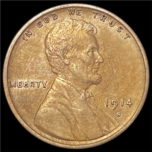 1914-S Wheat Cent UNCIRCULATED
