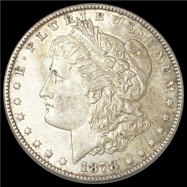 1878-S Morgan Silver Dollar CLOSELY UNCIRCULATED