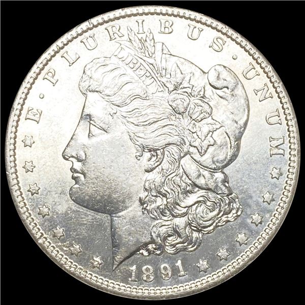 1891-S Morgan Silver Dollar UNCIRCULATED