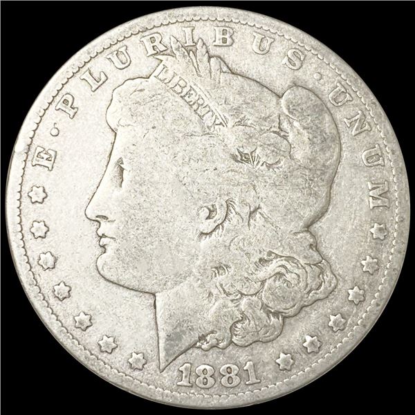 1881-CC Morgan Silver Dollar NICELY CIRCULATED