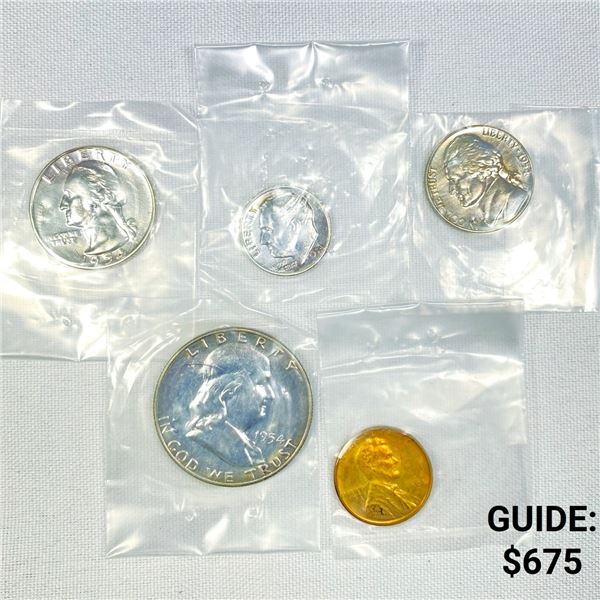 1952 Proof Set (5) Coins with original box