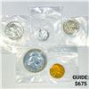 Image 1 : 1952 Proof Set (5) Coins with original box