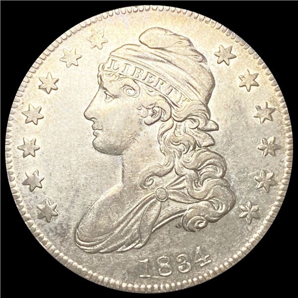 1834 Capped Bust Half Dollar LIGHTLY CIRCULATED
