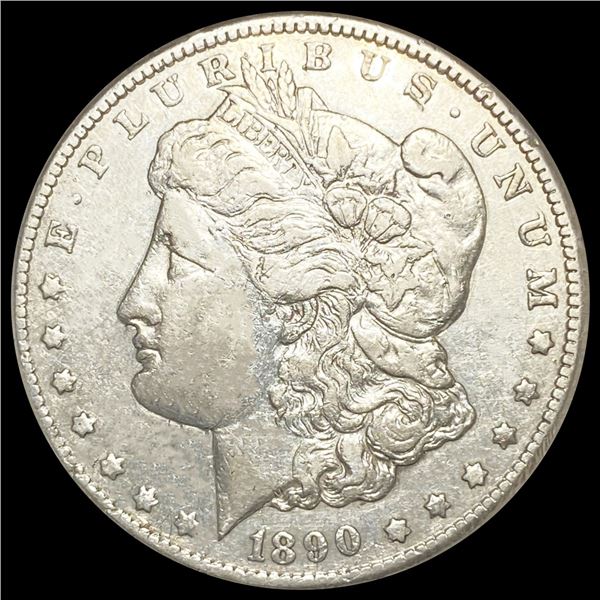 1890-CC Morgan Silver Dollar CLOSELY UNCIRCULATED