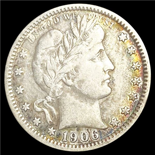 1906 Barber Quarter CLOSELY UNCIRCULATED