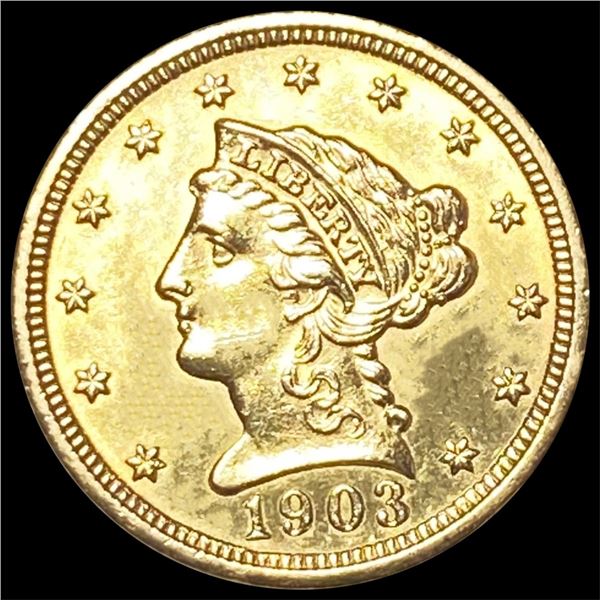 1903 $2.50 Gold Quarter Eagle UNCIRCULATED