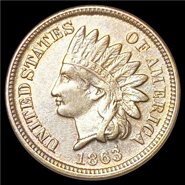 1863 Indian Head Cent UNCIRCULATED