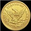 Image 2 : 1857 $2.50 Gold Quarter Eagle UNCIRCULATED