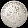 Image 1 : 1858 Seated Liberty Quarter NICELY CIRCULATED