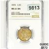 Image 1 : 1835 Classic Head Half Cent NGC-MS61 BN