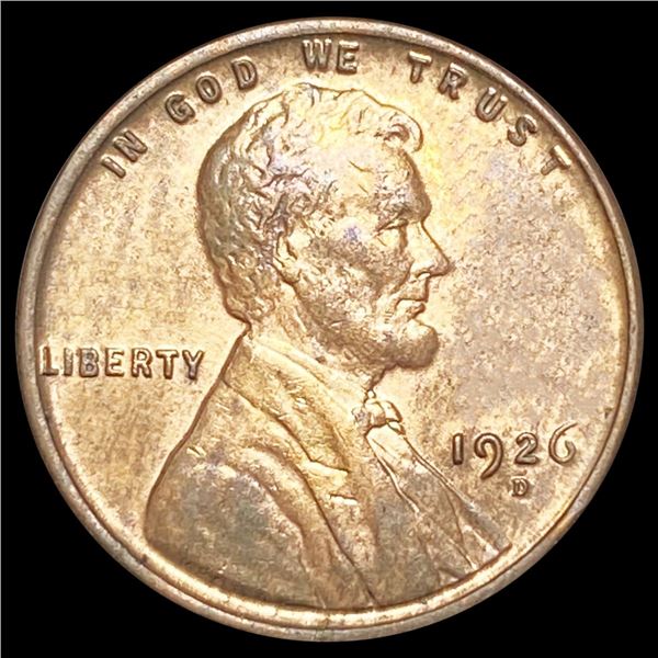 1926-D Wheat Cent CLOSELY UNCIRCULATED