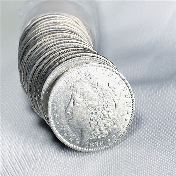 1879-O Morgan Silver Dollar Roll (21) - BU