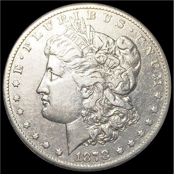 1878-CC Morgan Silver Dollar CLOSELY UNCIRCULATED