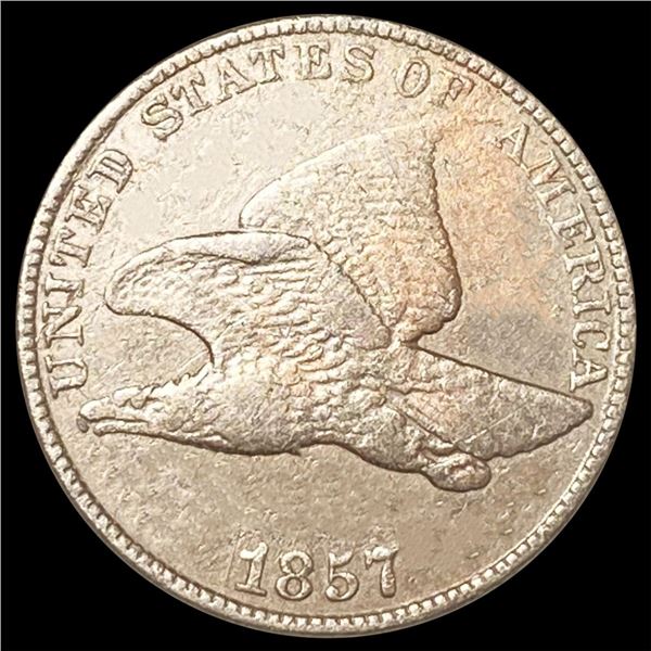 1857 Flying Eagle Cent LIGHTLY CIRCULATED