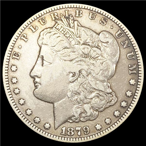 1879-CC Morgan Silver Dollar LIGHTLY CIRCULATED