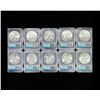 Image 2 : (10) 2017 American Silver Eagle ICG-MS70 RARE P