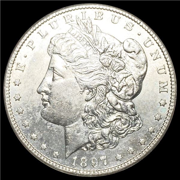 1897-S Morgan Silver Dollar UNCIRCULATED