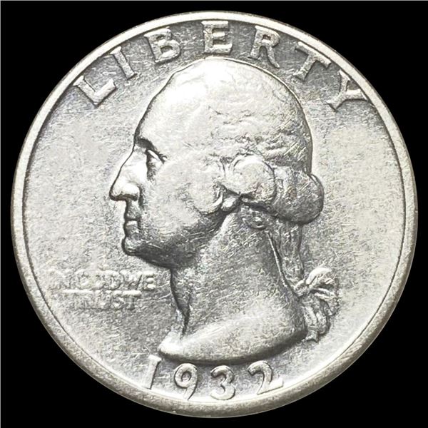 1932-D Washington Silver Quarter CLOSELY UNC