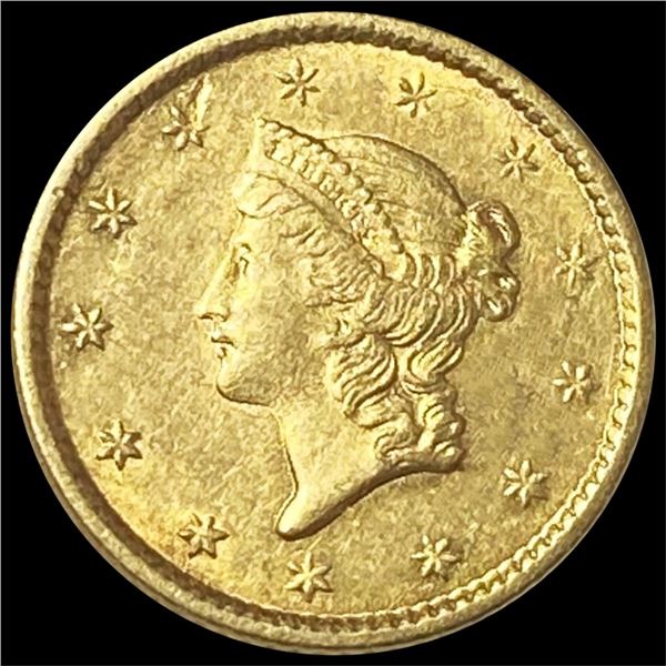 1853 Rare Gold Dollar UNCIRCULATED