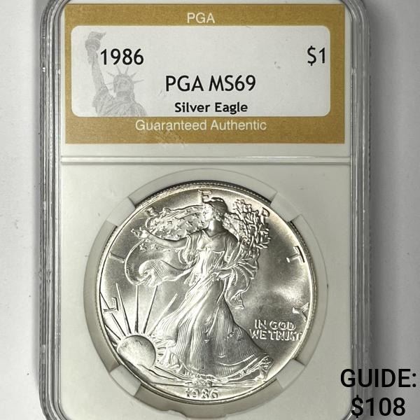 1986 Silver Eagle PGA-MS69