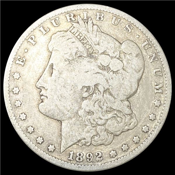 1892-S Morgan Silver Dollar NICELY CIRCULATED